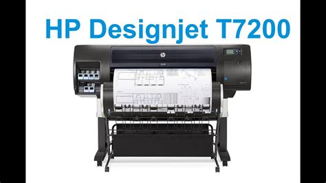 Plotter Hp Designjet T Youtube