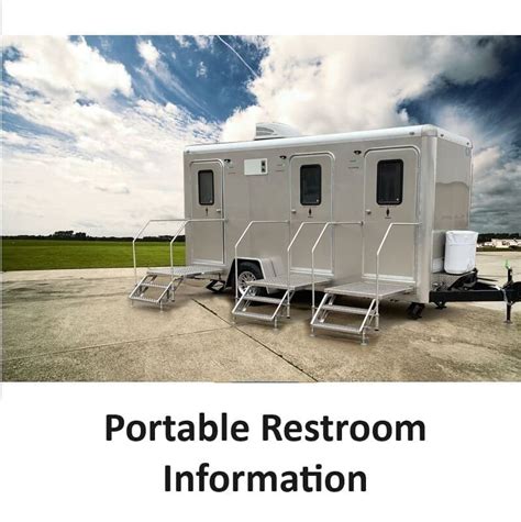 The World Of High End Portable Restrooms