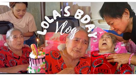 Lolas Rd Birthday Heyitssarang Youtube