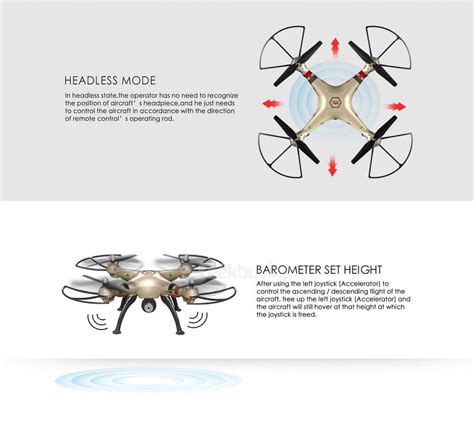 Syma X8HW WIFI FPV With 1MP HD Camera 2.4G 4CH 6Axis Quadcopter