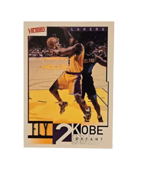 KOBE BRYANT 2000 01 Upper Deck Victory Fly 2 Cartes N 285 LA Lakers