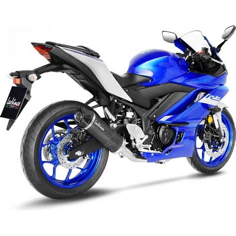 Ligne Compl Te Leovince Lv One Carbone Yamaha Mt Yzf R