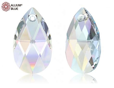 【スワロフスキー6106】144粒 Pear Shaped ペンダント 16mm クリスタル Ab 001ab ビジュー・クリスタル Alliumbluejp 通販｜creemaクリーマ