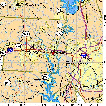 Belmont, North Carolina (NC) ~ population data, races, housing & economy