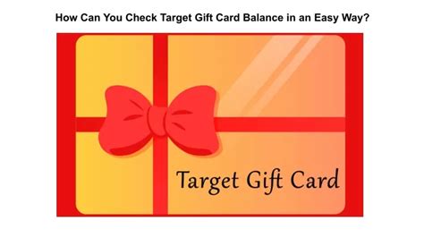 PPT How Can You Check Target Gift Card Balance In An Easy Way