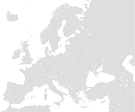 Europe & Russian: Political Map Diagram | Quizlet