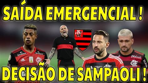 URGENTE POR ESSA NINGUÉM ESPERAVA SAMPAOLI TOMA DECISÃO DE RISCO