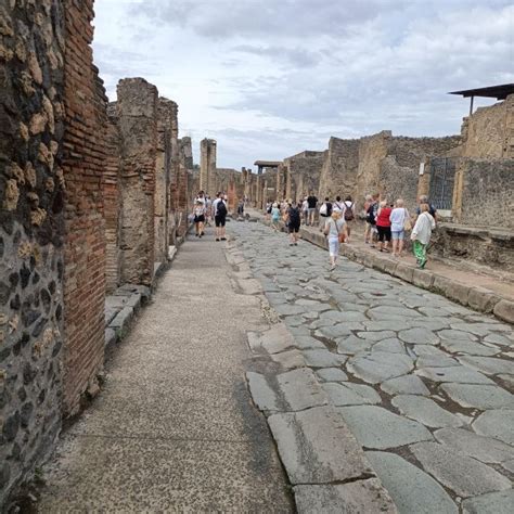 From Salerno Pompeii Guided Tour Sorrento Plus Positano