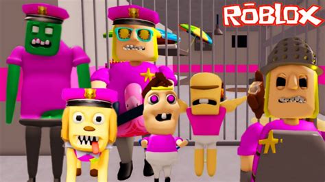 Police Girl Prison Run New Obby All Jumpscares Full Gameplay Roblox