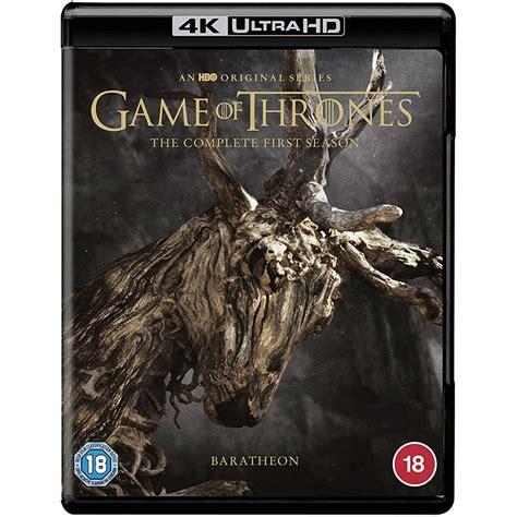 Game Of Thrones Season 1 4k Ultra Hd Blu Ray Warner Bros Shop Uk