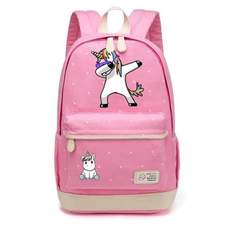 Dabbing Unicorn Canvas Backpack 100 Unicorns Unicorn Canvas Unicorn Bag Unicorn Backpack