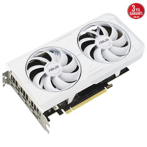 Asus Geforce Rtx 3060 Ti Dual White Oc Edition 8gb Gddr6x 256 Bit Ekran Karti Itopya