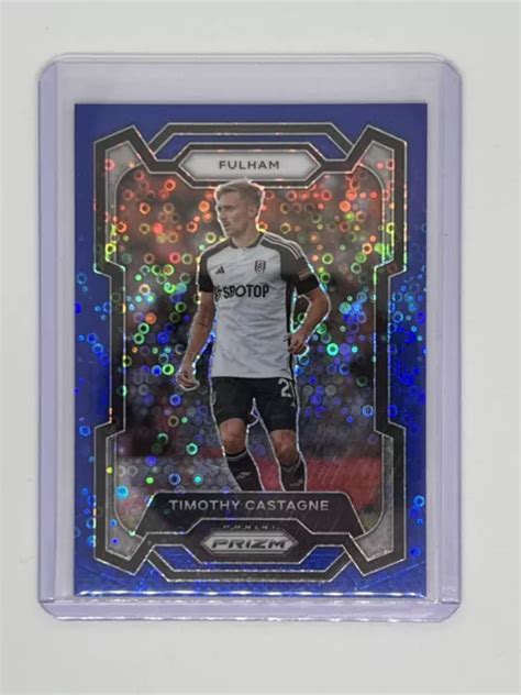 Panini Prizm Breakaway Epl Blue Disco Timothy Casagne