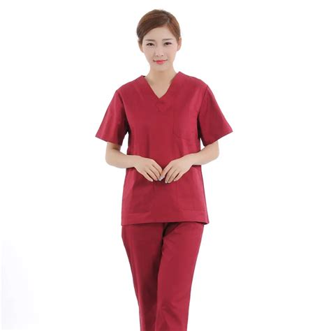 New Women Medical Scrub Sets Nurse Hospital Uniforms Dental Clinic