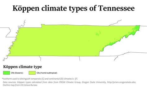 Tennessee Köppen Climate Map In 2021 Colorado Map Utah Map Arizona Map