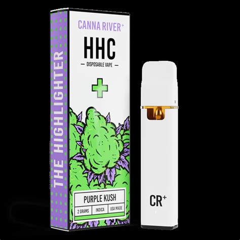 Canna River Hhc Purple Kush Indica 2g Disposable Cbd Oil