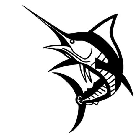 Swordfish Vinyl Decal Sticker V25 Decalshouse