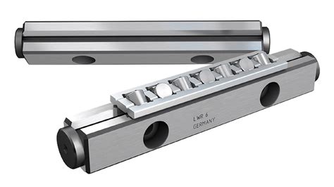 Precision Rail Guides With Cross Rollers LWR And LWRE Series Ewellix