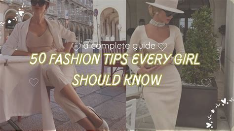 🌷50 Fashion Tips Every Girl Should Know🥰🌷 Fashiontips Fashionstyle Tips Aesthetic Glowup