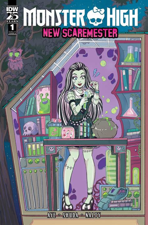 Monster High New Scaremester Comic Books Series From Idw Youloveit