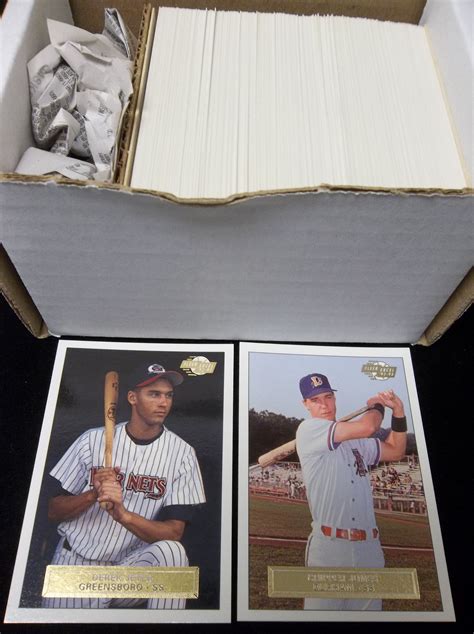 Lot Detail 1992 93 Fleer Excel Minor League Bsbl 1 Complete Set Of