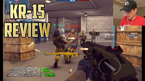 Modern Combat 5 KR 15 Review Sapper Class Tier 5 Weapon Gameplay