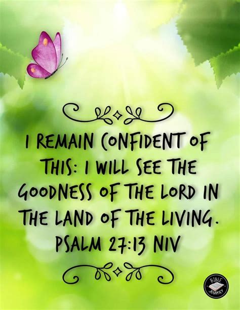 Psalm 2713 Niv Bible Verse About Trust