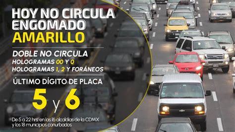 Hoy No Circula CDMX Y Edomex Lunes 26 De Junio De 2023 UnoTV