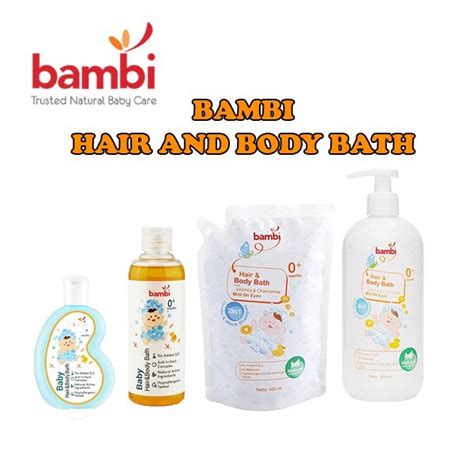 Jual Bambi Sabun Shampoo Bayi 2in1 Hair And Body Bath 200 450 500 Ml