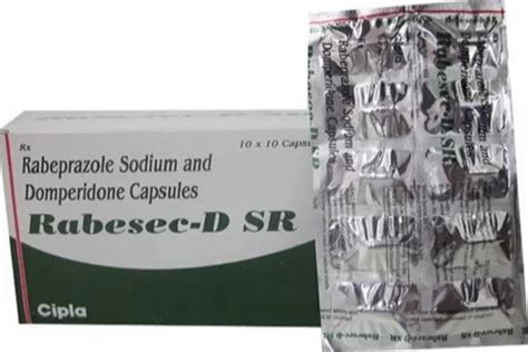 Rabesec DSR Rabeprazole Sodium Prescription Treatment Acidity