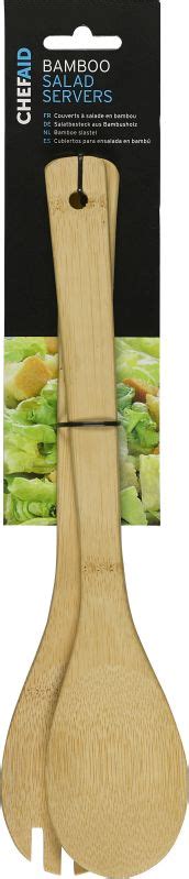 Chef Aid Bamboo Salad Utensils Timbermills