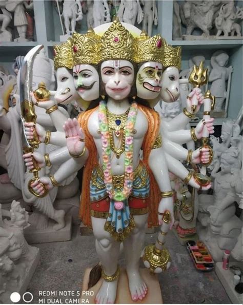 Marble Panchmukhi Hanuman Statue Home At Rs 25000 In Bharatpur ID