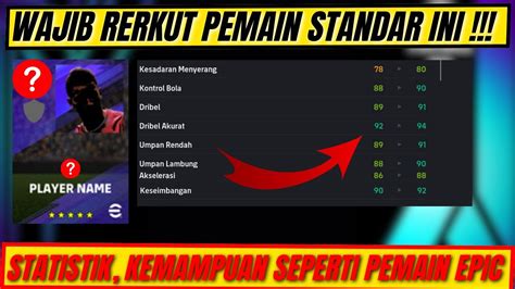 PEMAIN STANDAR TERBAIK EFOOTBALL 2024 MOBILE YANG WAJIB DIBELI SEKARANG