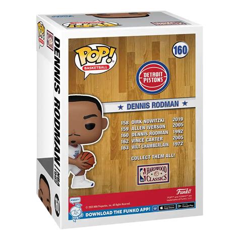 NBA Legends Funko POP Sports Vinyl Figura Dennis Rodman 1992 9 Cm