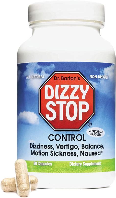 Buy Dizzystop All Natural Herbal Supplement For Motion Sensitivity Including Car Air Sea