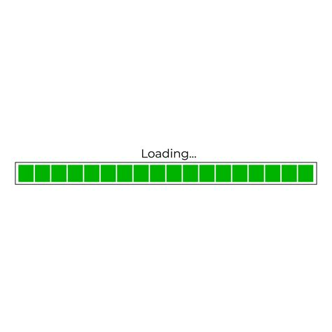 Loading bar progress icon with Transparent Background 17178028 PNG