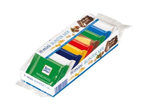 Ritter Sport Mini Chocolate Mix Gr K Br S Sanal Market