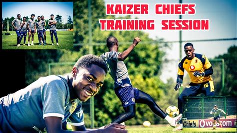 Watch Kaizer Chiefs Training Session As They Prepare To Face Royal Am