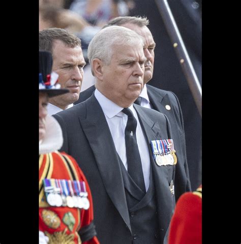 Photo Le Prince Andrew Duc D York Arriv Es Au Service Fun Raire