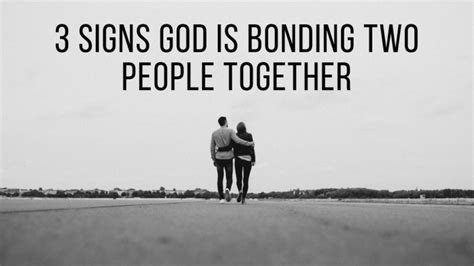 3 Signs God Is Bonding Two People Together For Marriage Agw Ministries