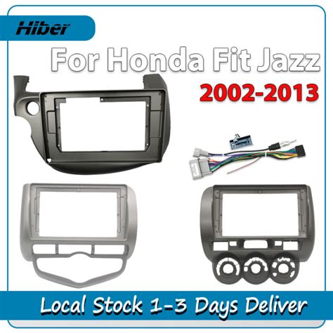 Din Car Radio Fascia For Honda Fit Jazz Left Auto Stereo