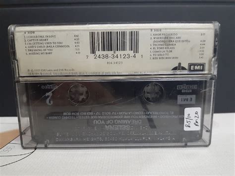 Cassette Selena Dreaming Of You Hobbies And Toys Music And Media Cds And Dvds On Carousell