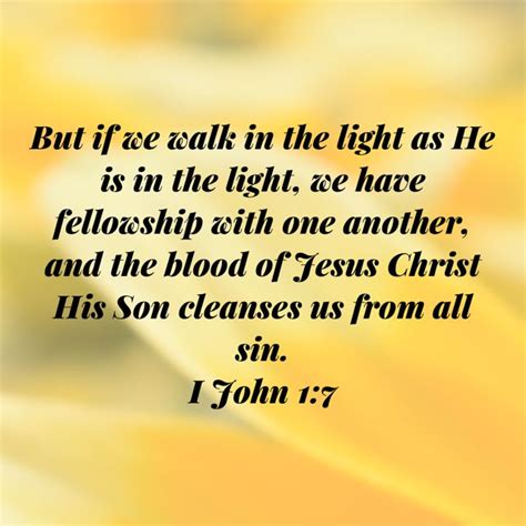 All Sins Christ Walk In The Light Lord Cleanse Jesus Sins