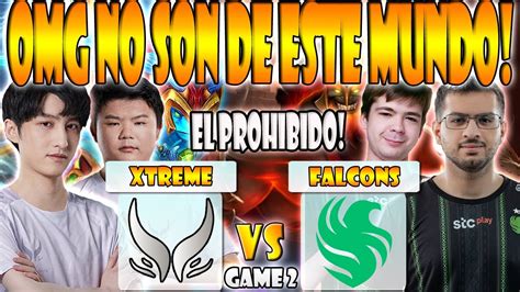 XTREME GAMING VS FALCONS BO3 GAME 2 AME XINQ VS ATF MALR1NE SKITER