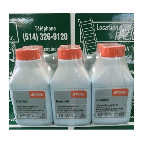 Two Stroke Oil Stihl 100ml Pkg 6