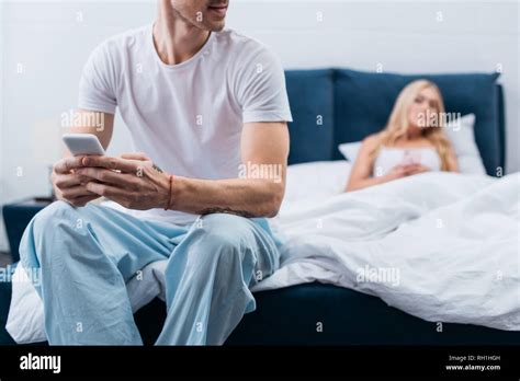 Young Man In Pajamas Lying Hi Res Stock Photography And Images Alamy