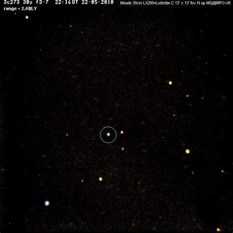 Quasar 3C 273 - Deep Sky Observing - Cloudy Nights