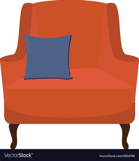 Armchair Royalty Free Vector Image Vectorstock