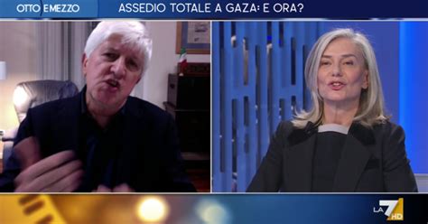 Lite Severgnini Basile A La Lei Mette Sullo Stesso Piano Israele E