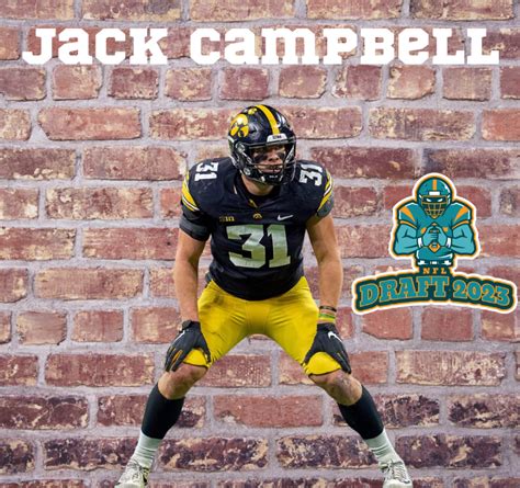 Jack Campbell 2023 NFL Draft - Dolphins Thirsty - Dolphins Thirsty